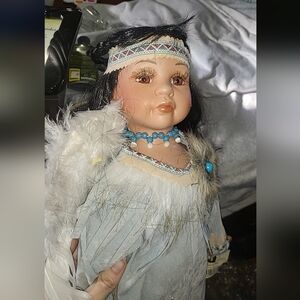 collectible porcelain doll from the Goldenvale Collection.